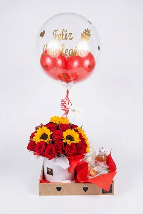 Base rígida con ceviche S9